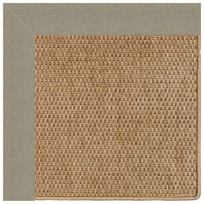 Islamorada Rug – Basketweave Canvas Taupe – room setting