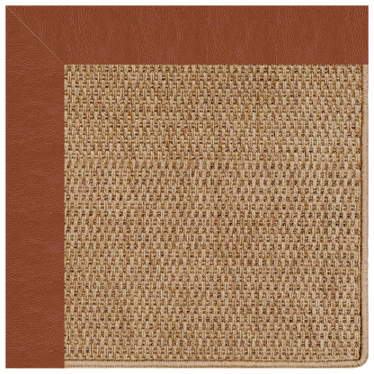 Islamorada Rug – Basketweave Classic Saddle – cabin lodge area rug