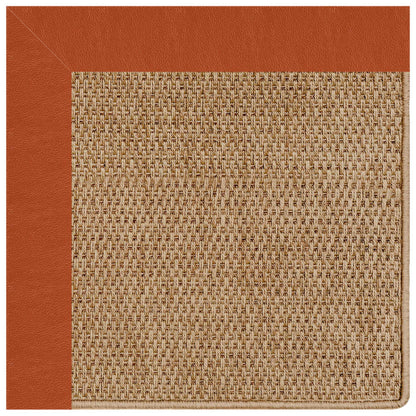Islamorada Rug – Basketweave Classic Persimmon – room setting