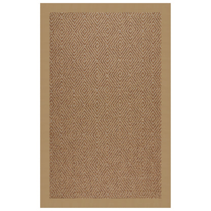 Islamorada Rug – Diamond Canvas Linen – detail view