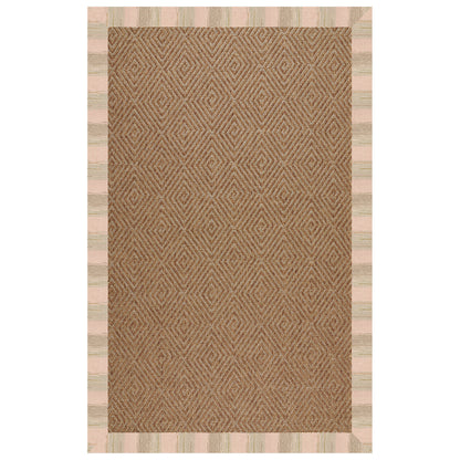 Islamorada Rug – Diamond Sicily Olive – detail view