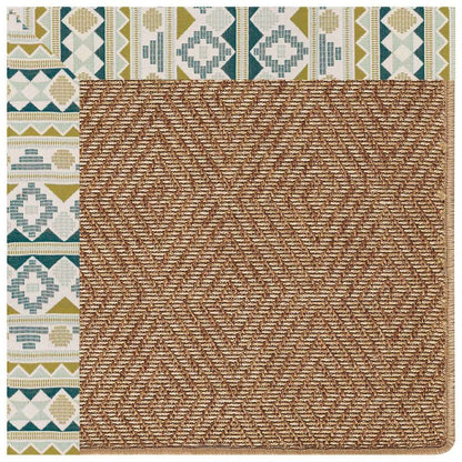 Islamorada Rug – Diamond Inca Lime – room setting