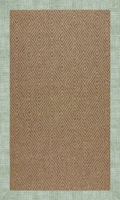 Islamorada Rug – Diamond Rave Spearmint – detail view