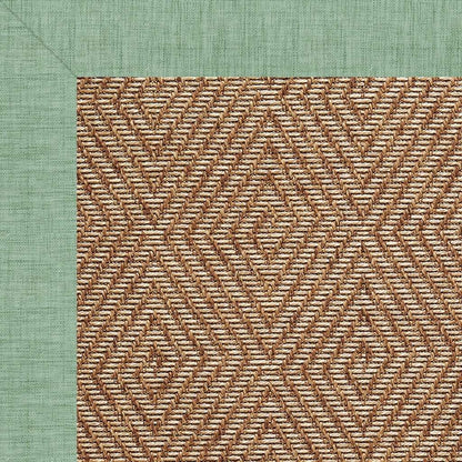 Islamorada Rug – Diamond Rave Spearmint – room setting