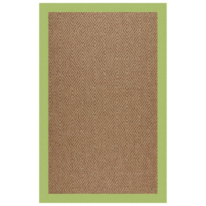 Islamorada Rug – Diamond Canvas Parrot – detail view