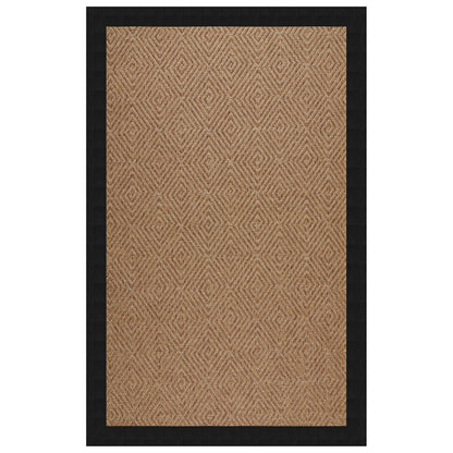 Islamorada Rug – Diamond Classic Black – detail view