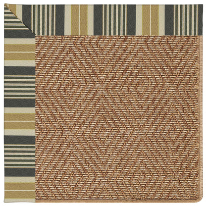 Islamorada Rug – Diamond Long Hill Ebony – cabin lodge area rug