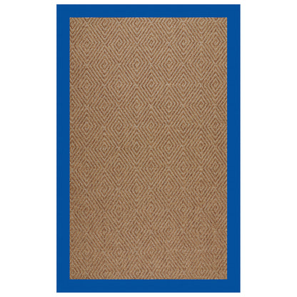 Islamorada Rug – Diamond Canvas Pacific Blue – detail view