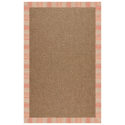 Islamorada Rug – Diamond Sicily Vino – detail view