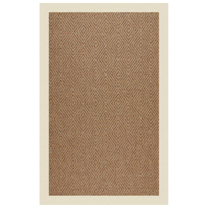 Islamorada Rug – Diamond Canvas Sand – detail view