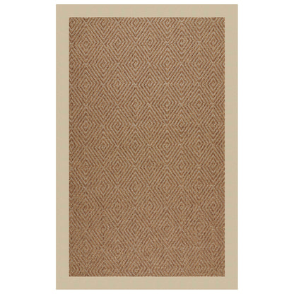 Islamorada Rug – Diamond Canvas Antique Beige – detail view