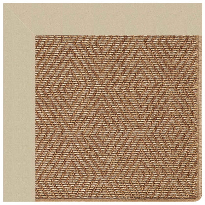 Islamorada Rug – Diamond Canvas Antique Beige – room setting