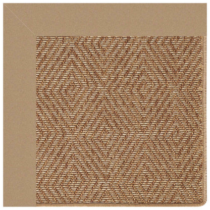 Islamorada Rug – Diamond Canvas Camel – cabin lodge area rug
