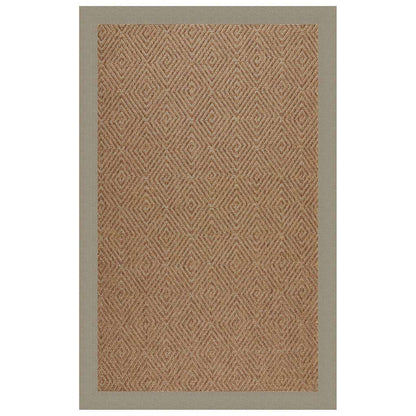 Islamorada Rug – Diamond Canvas Taupe – detail view