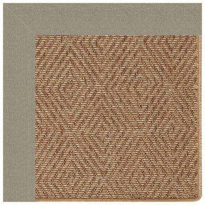 Islamorada Rug – Diamond Canvas Taupe – room setting