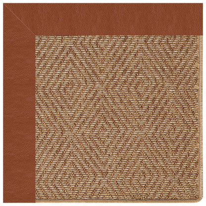 Islamorada Rug – Diamond Classic Saddle – room setting