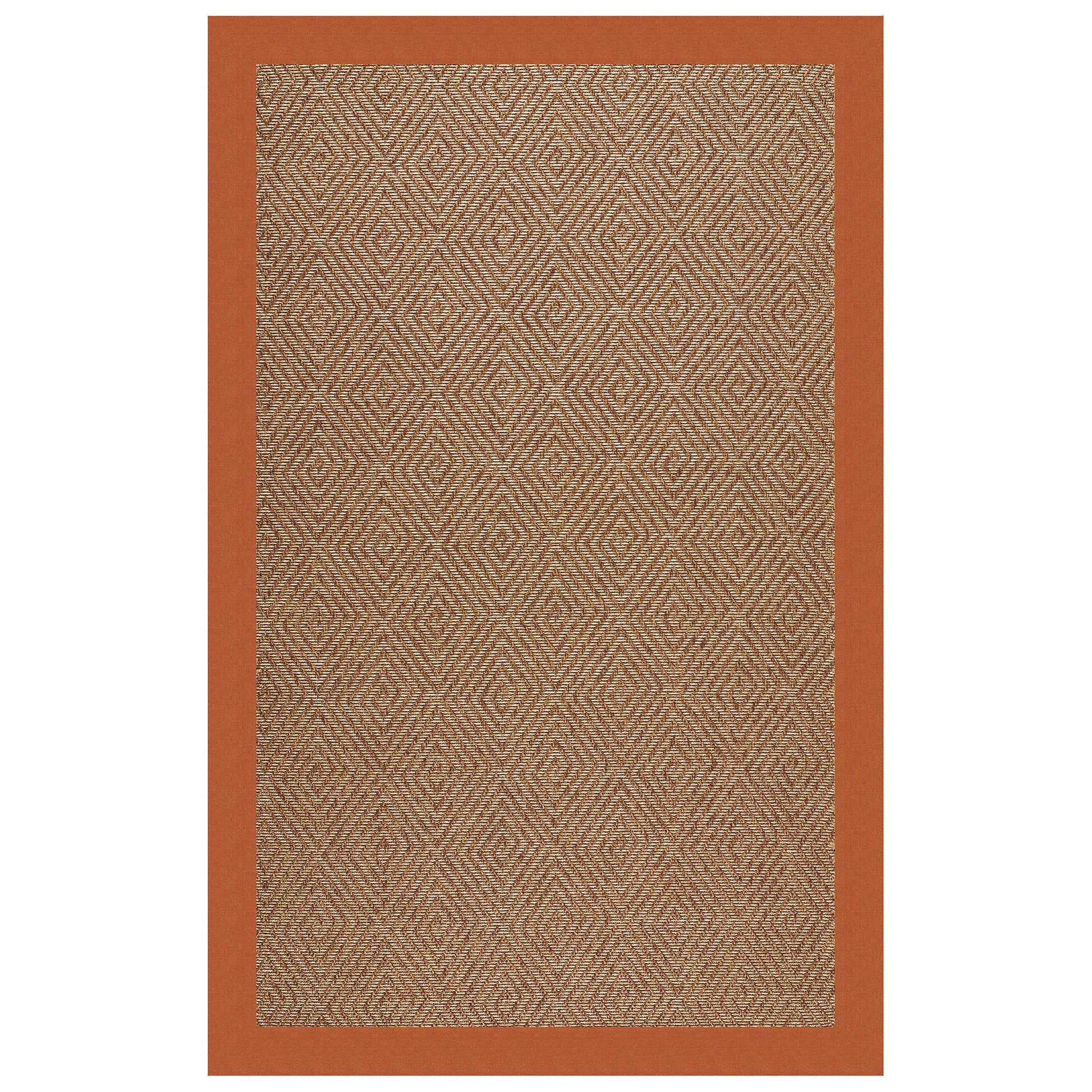 Islamorada-Diamond Canvas Rust