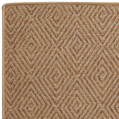 Islamorada Rug – Diamond-Serged – detail view