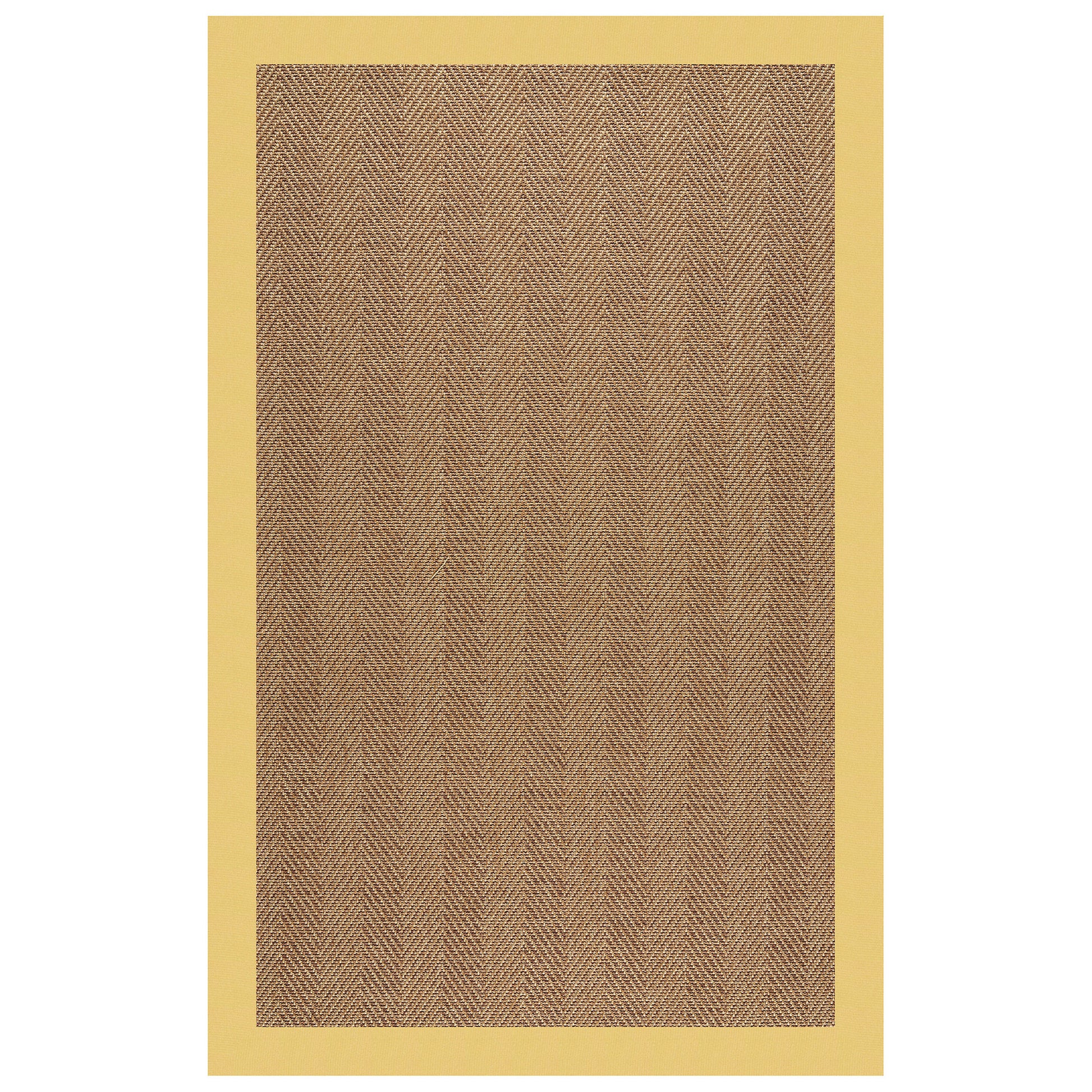 Islamorada-Herringbone Canvas Canary