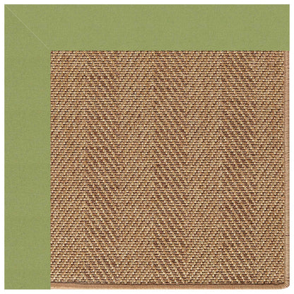 Islamorada Rug – Herringbone Canvas Citron – room setting
