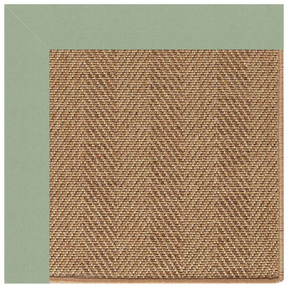 Islamorada Rug – Herringbone Canvas Spa Blue – room setting