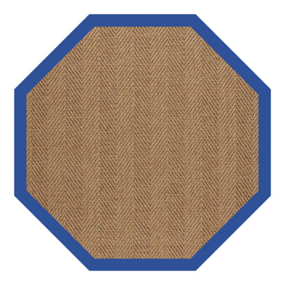 Islamorada Rug – Herringbone Canvas Pacific Blue – cabin lodge area rug