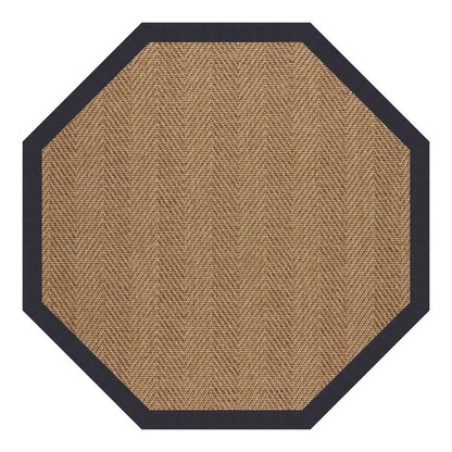 Islamorada Rug – Herringbone Canvas Navy – cabin lodge area rug