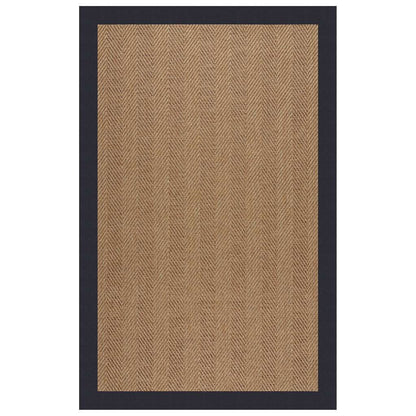 Islamorada Rug – Herringbone Canvas Navy – detail view