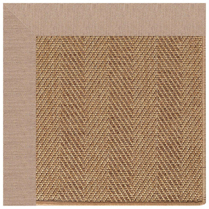 Islamorada Rug – Herringbone Cast Petal – detail view