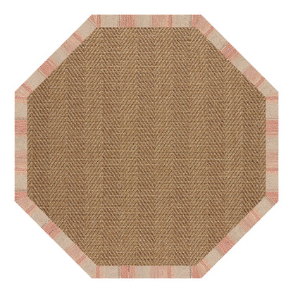 Islamorada Rug – Herringbone Sicily Vino – cabin lodge area rug
