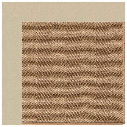 Islamorada Rug – Herringbone Canvas Antique Beige – cabin lodge area rug