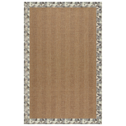 Islamorada-Herringbone Geo Bronze