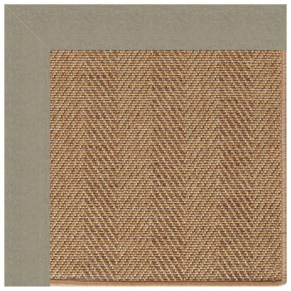 Islamorada Rug – Herringbone Canvas Taupe – room setting