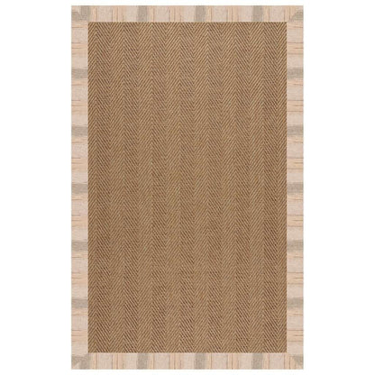 Islamorada Rug – Herringbone Sicily Sparrow – detail view