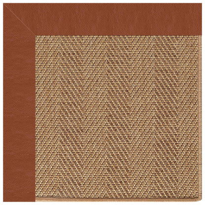 Islamorada Rug – Herringbone Classic Saddle – room setting