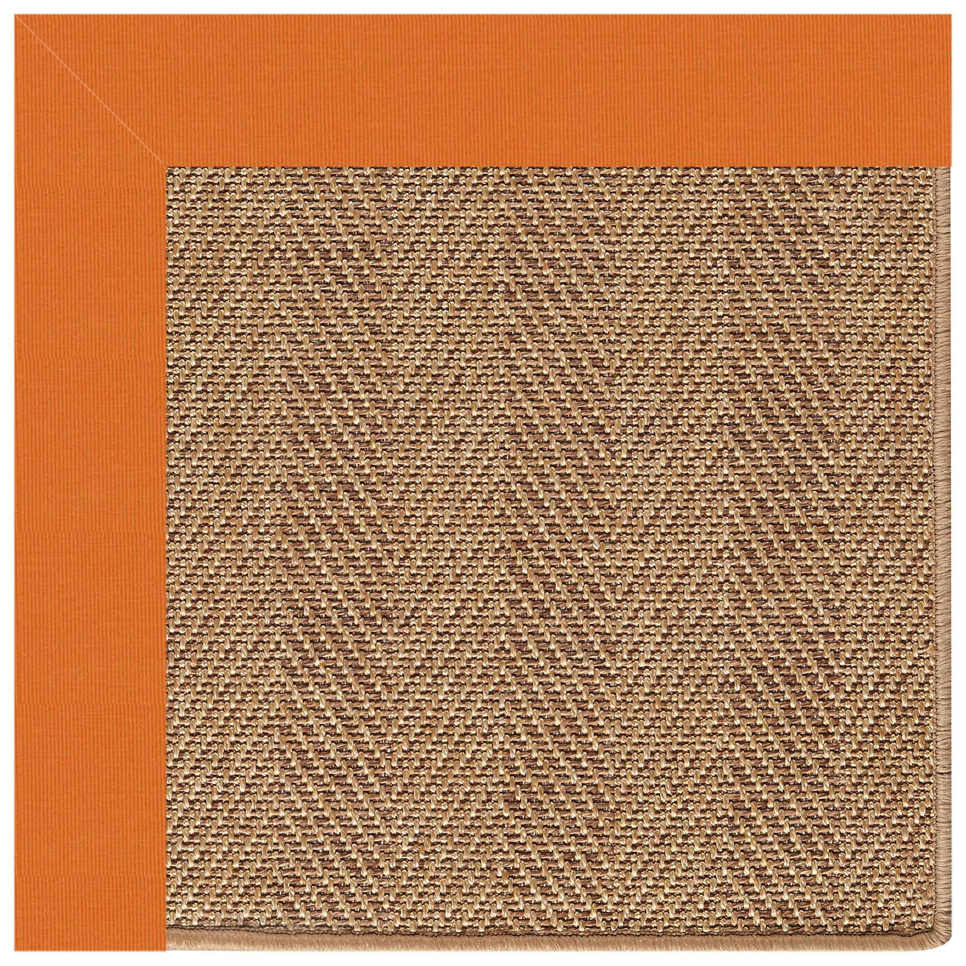 Islamorada-Herringbone Canvas Tangerine