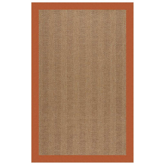 Islamorada-Herringbone Canvas Rust