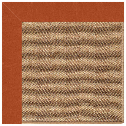 Islamorada Rug – Herringbone Classic Persimmon – room setting