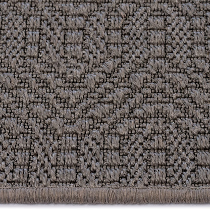 Anton Graphite Rug – close up