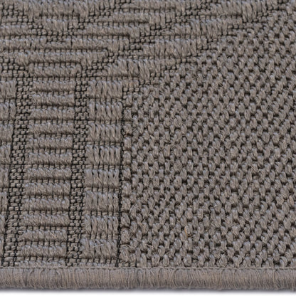 Reed Graphite Rug – close up