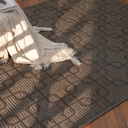 Julian Graphite Rug – detail view