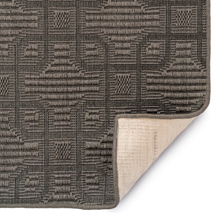 Julian Graphite Rug – room setting