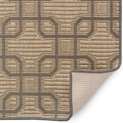Julian Sand Black Rug – room setting