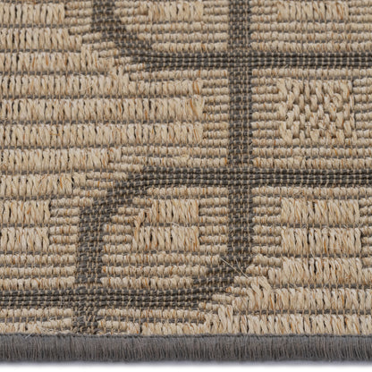 Julian Sand Black Rug – close up