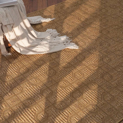 Julian Wheat Rug – detail view