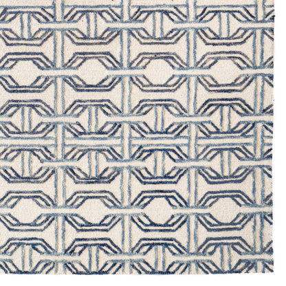 Escape Denim Rug – close up