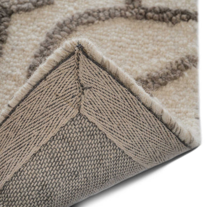 Pulse Mushroom Cream Rug – detail view