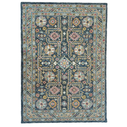 Avanti Rug – Villa Dark Green – cabin lodge area rug