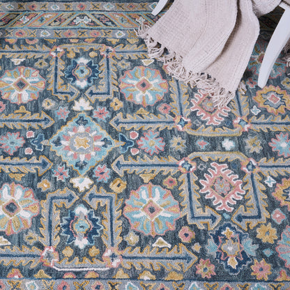 Avanti Rug – Villa Dark Green – detail view