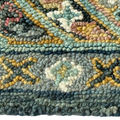 Avanti Rug – Villa Dark Green – close up